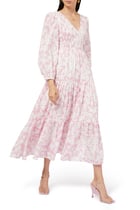 Brooke Floral Cotton Maxi Dress